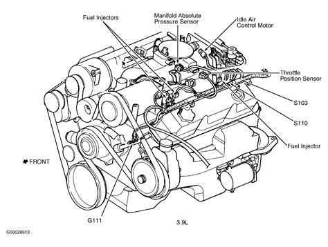 2002 dodge dakota 3 9 engine diagram 